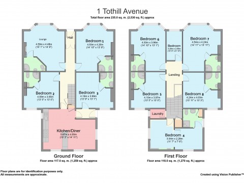Tothill Avenue, Plymouth : Floorplan 1