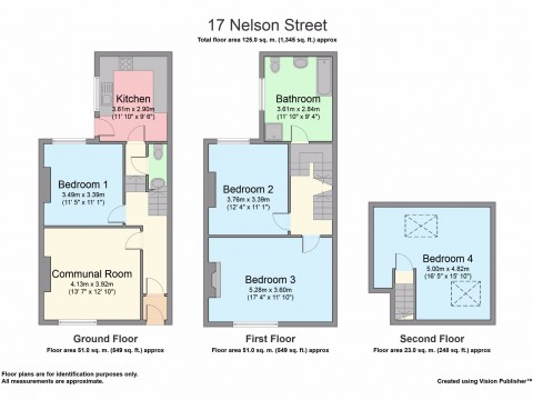 Nelson Street, Greenbank, Plymouth : Floorplan 1